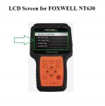 LCD Screen Display Replacement for Foxwell NT630 Scan Tool
